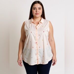 Sleeveless woman’s blouse (inv# 103)